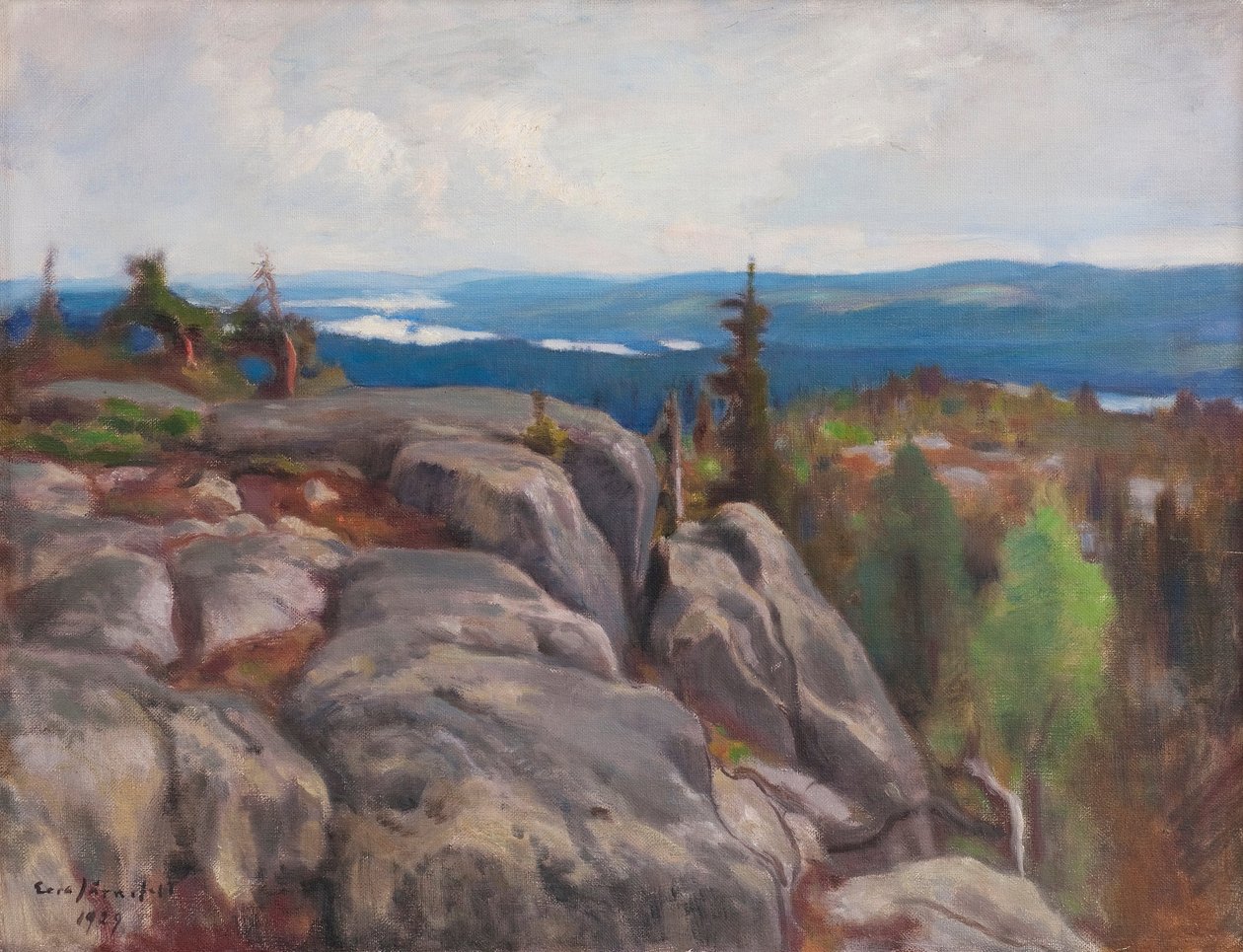 Paysage Maisema Kolilta, 1929 - Eero Järnefelt