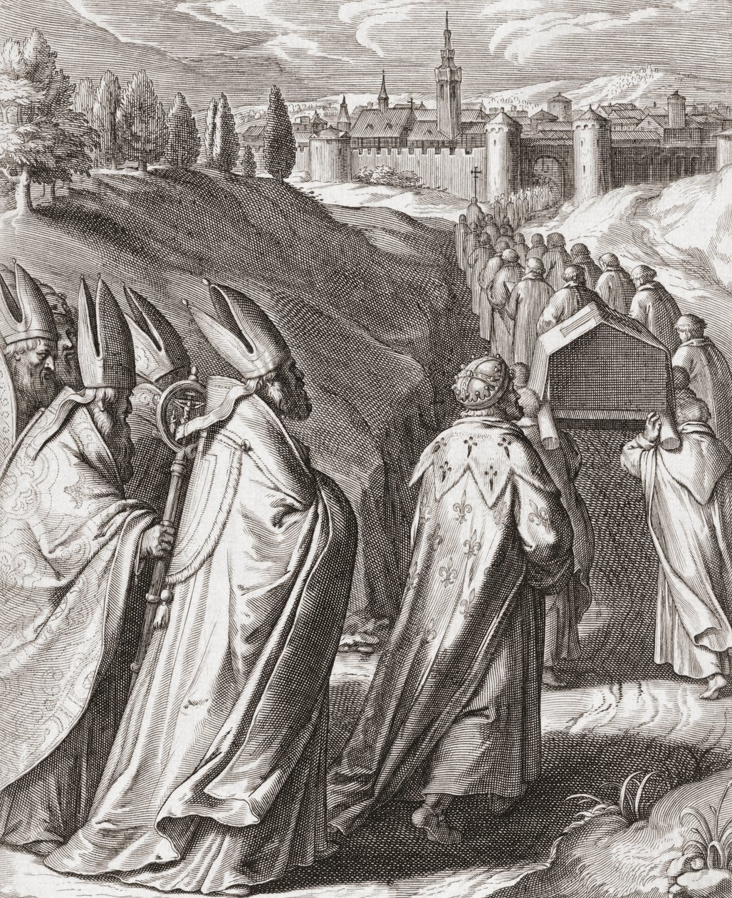 Procession funéraire de Saint Thomas d