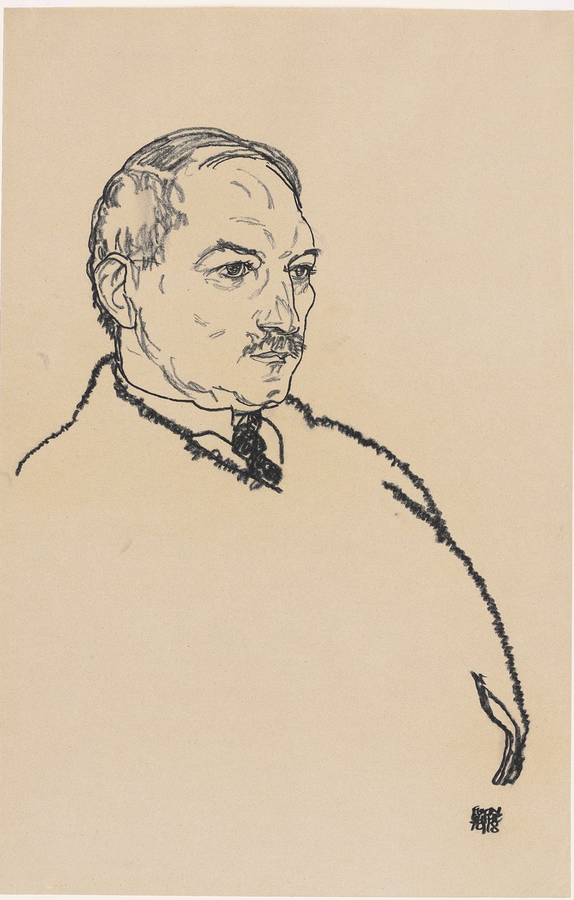 August Lederer, 1918 - Egon Schiele