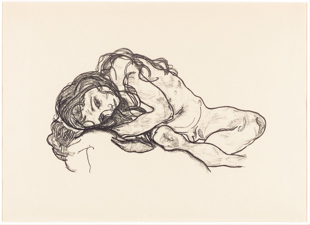 Fille - Egon Schiele