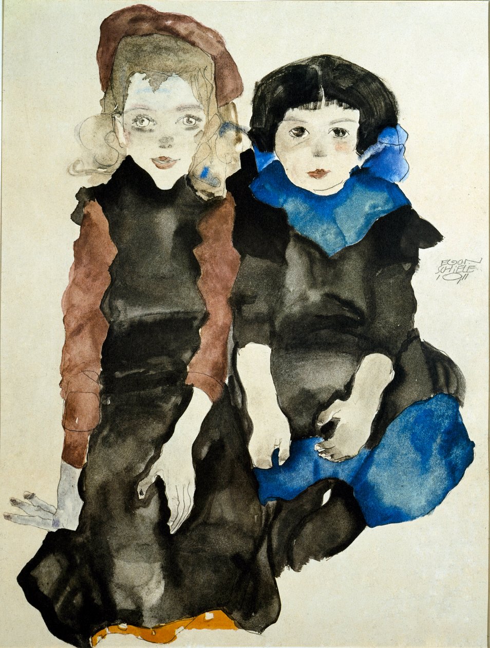 Enfants - Egon Schiele