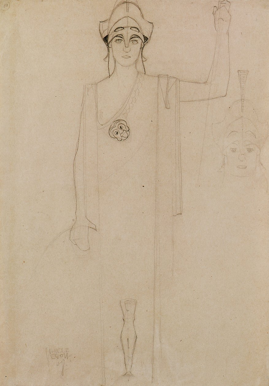 Pallas Athéna - Egon Schiele