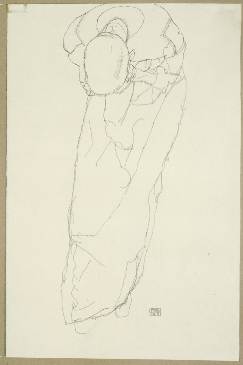 Le Moine, 1914 - Egon Schiele