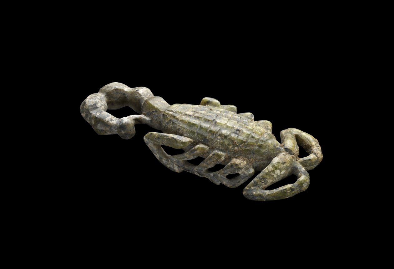 Modèle de scorpion en serpentine, période dynastique précoce (vers 2950-2575 av. J.-C.) - Egyptian
