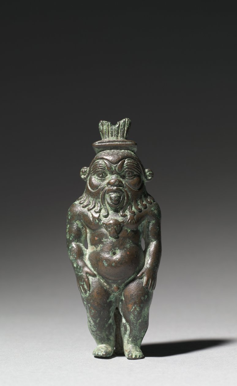 Statuette de Bès, 525-30 av. J.-C. - Egyptian 27th Dynasty