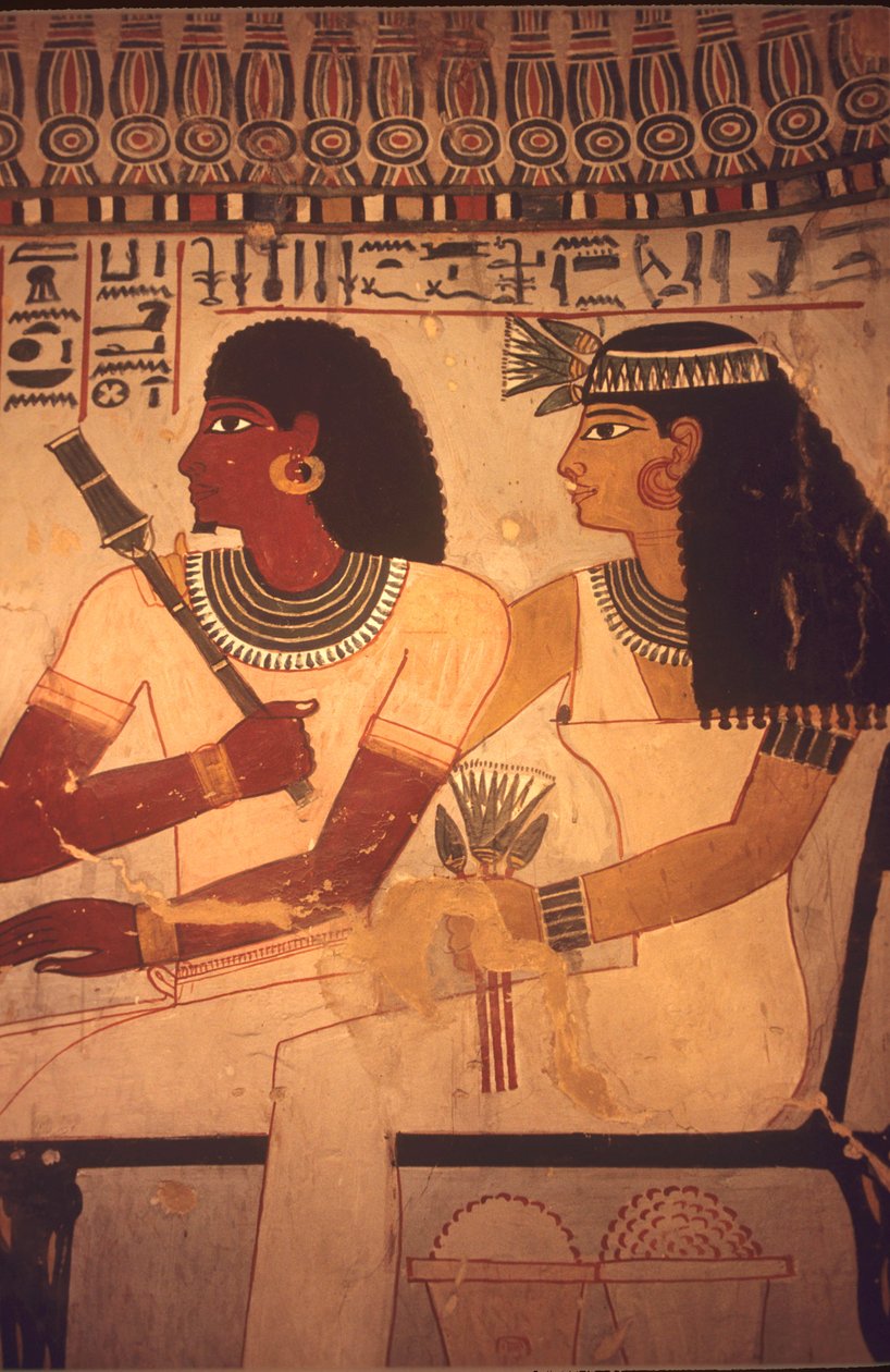 Égypte ancienne, tombeau de Sennoufer, Thèbes/Louxor - Egyptian Egyptian