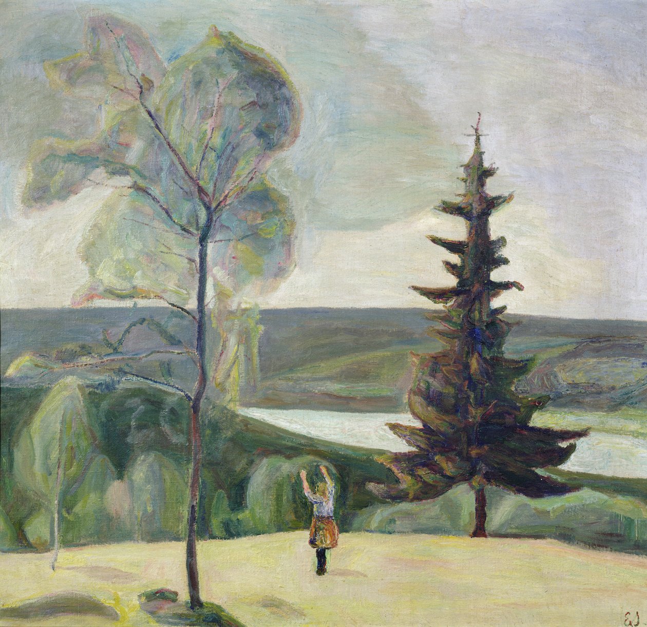 Bouleau et épicéa - Einar Sandberg