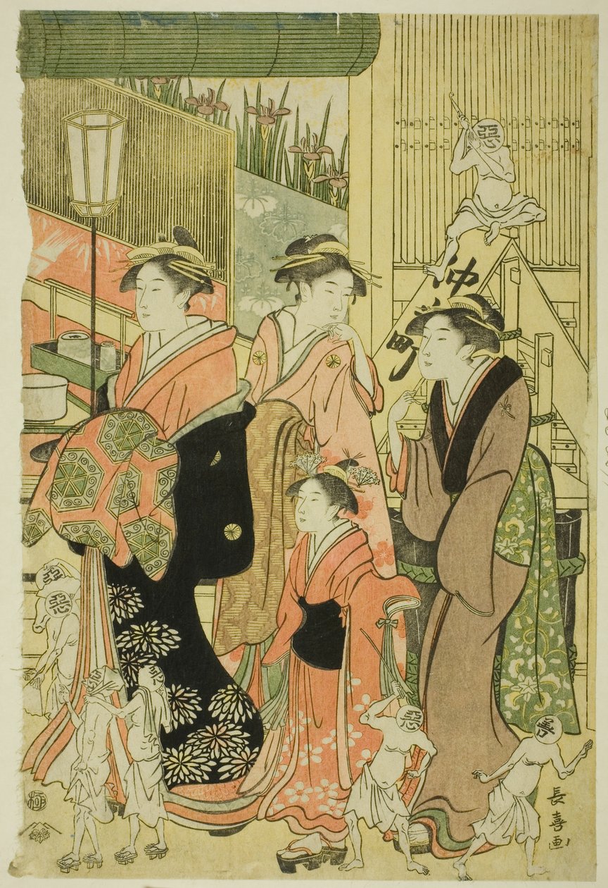 Bonnes et mauvaises influences (Zendama akudama) - Eishōsai Chōki