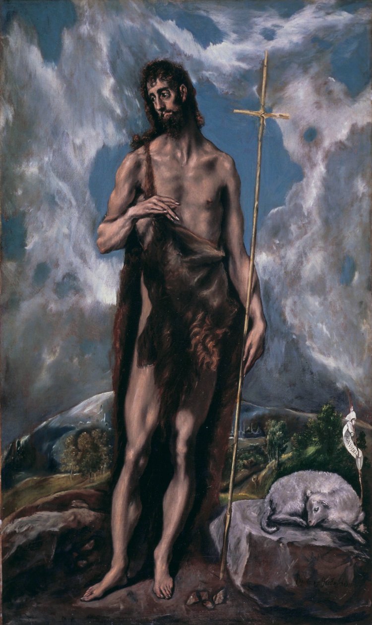 Saint Jean-Baptiste - El Greco
