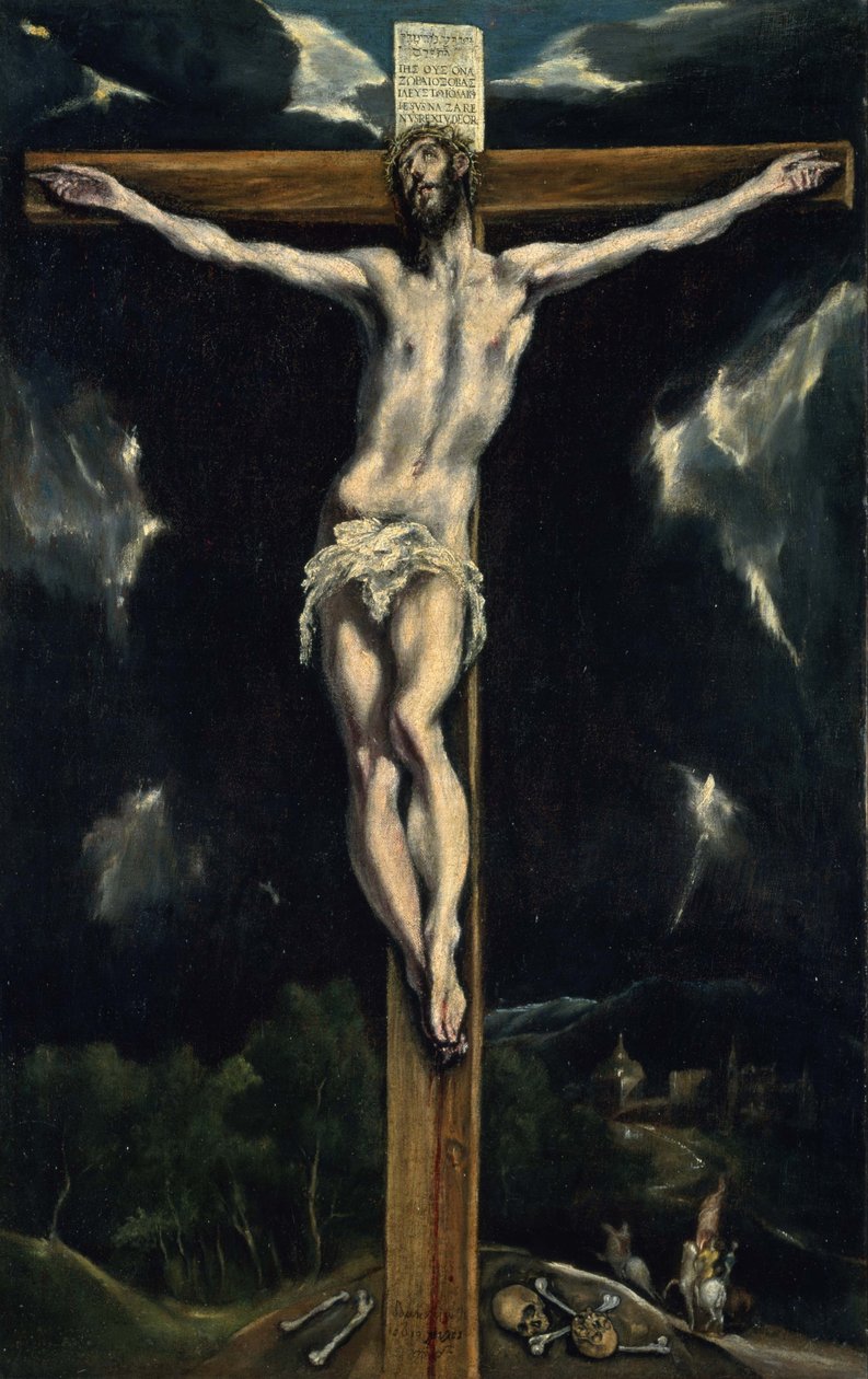 Christ en croix - El Greco