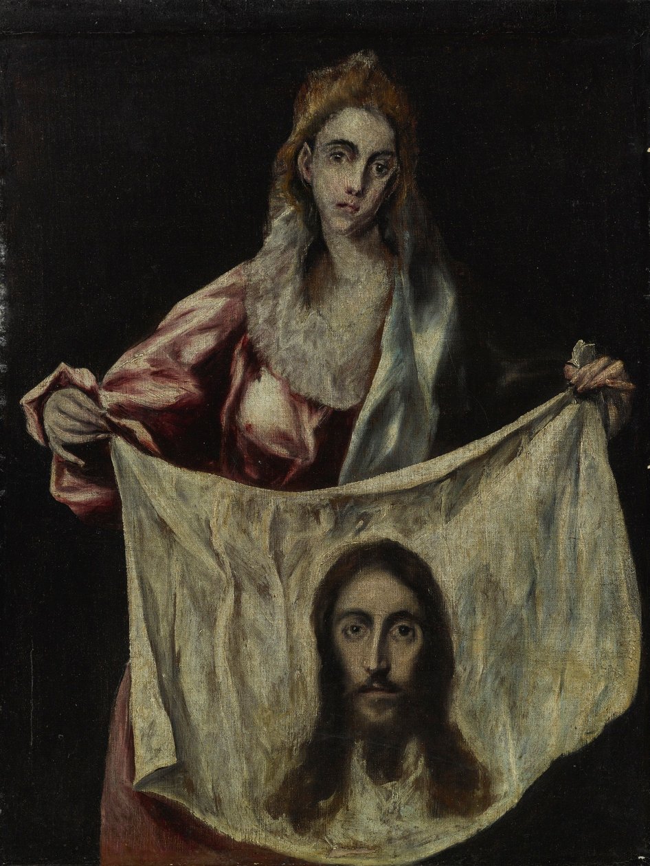 Sainte Véronique tenant le voile - El Greco