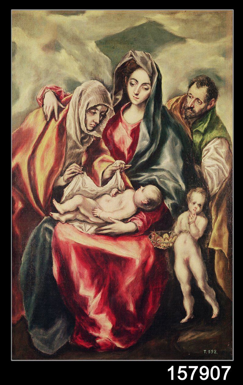 La Sainte Famille - El Greco