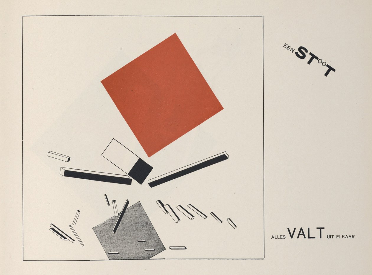 À propos de deux carrés - Eliezer Markowich Lissitzky