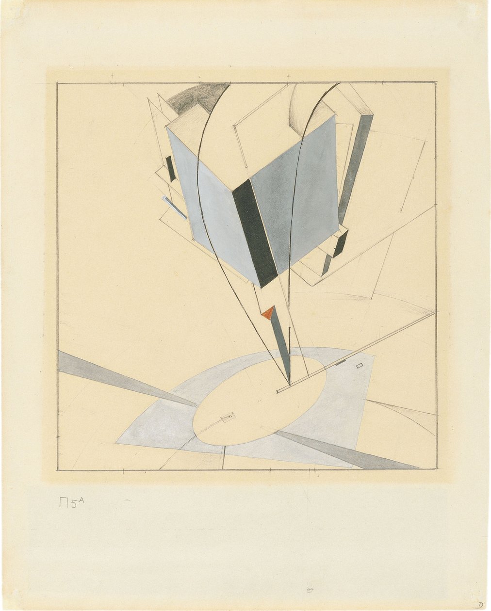 Proun 5 - Eliezer Markowich Lissitzky