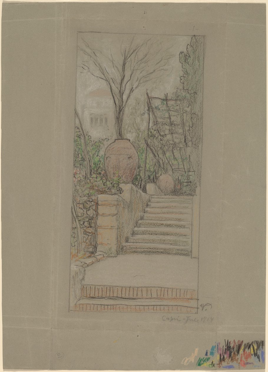 Capri, 1914 - Elihu Vedder