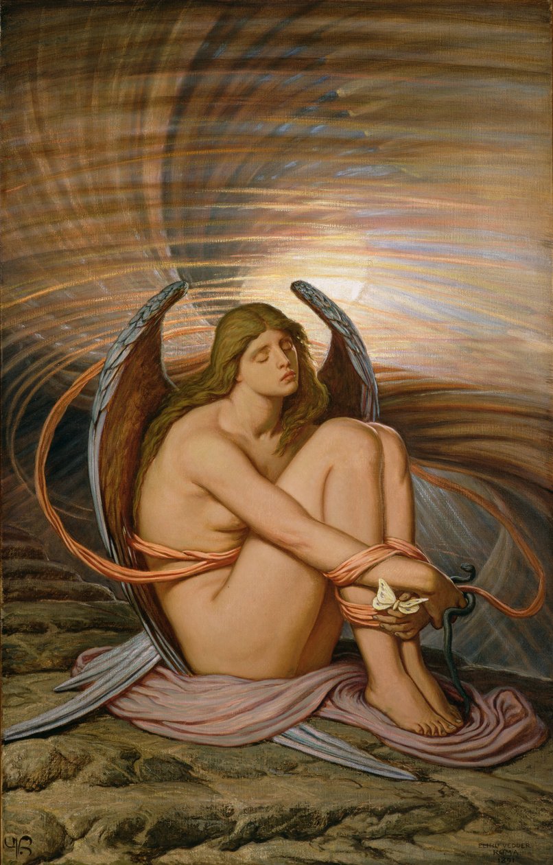 Âme en esclavage - Elihu Vedder