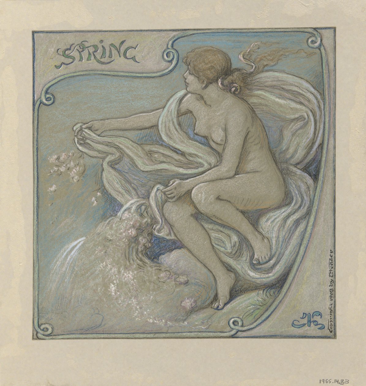 Printemps - Elihu Vedder