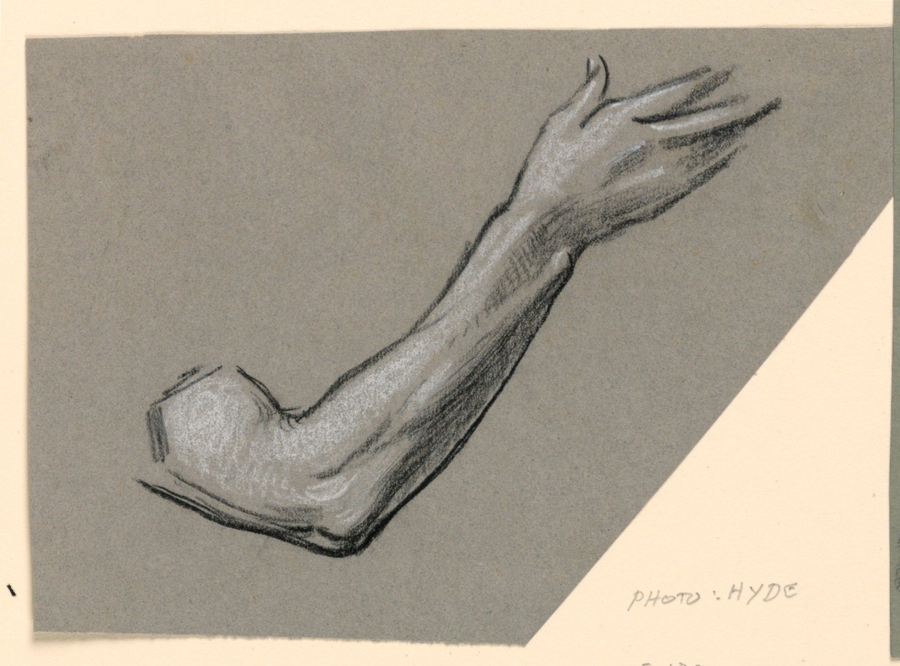 Étude de bras - Elihu Vedder