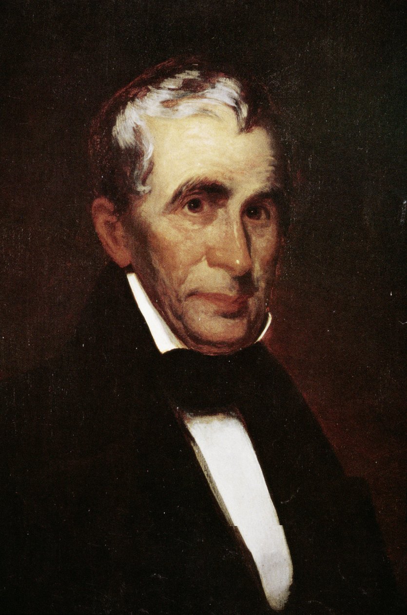 William Henry Harrison (lithographie en couleur) - Eliphalet Frazer Andrews