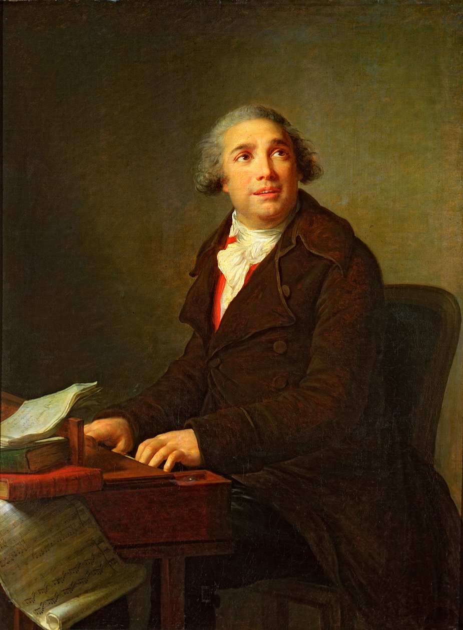 Giovanni Paesiello (1740-1816) - Elisabeth Louise Vigee Lebrun