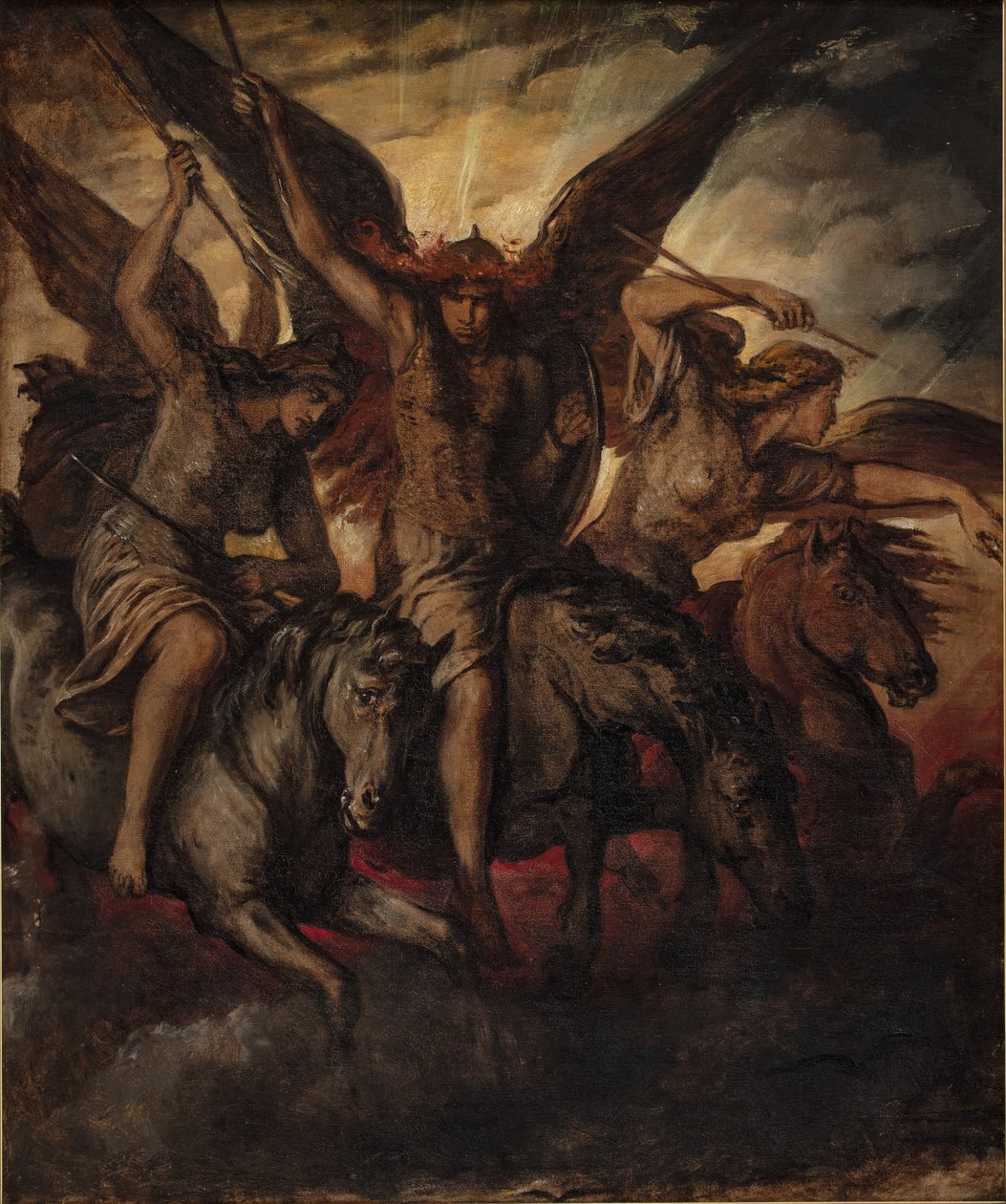 Valkyries - Elisabeth Jerichau Baumann
