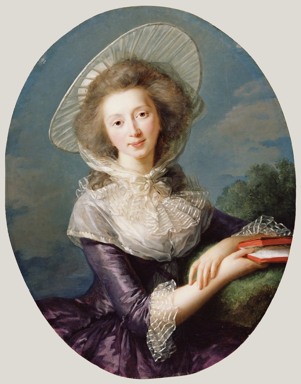 La Vicomtesse de Vaudreuil - Elisabeth Louise Vigee Lebrun