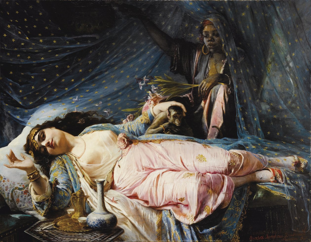 Princesse Zainab Nazli Khanum - Elisabeth Maria Anna Jerichau Baumann