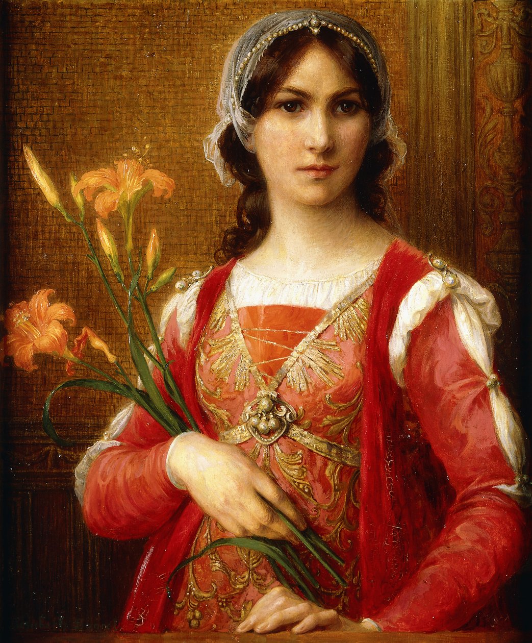 Beatrix Portinari, c.1913 - Elisabeth Sonrel