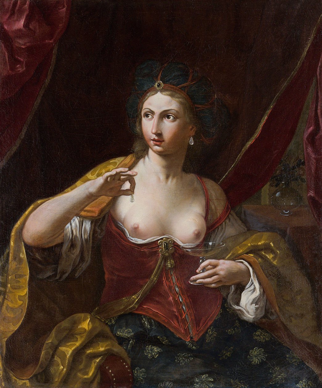 Cléopâtre - Elisabetta Sirani