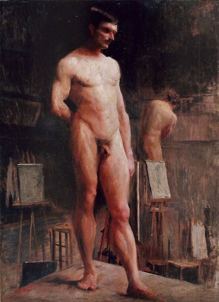 Nu masculin - Eliseu Visconti