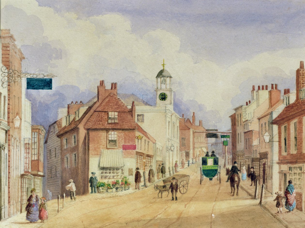 Rue Haute de Croydon, c.1850-55 - Ellen Keen