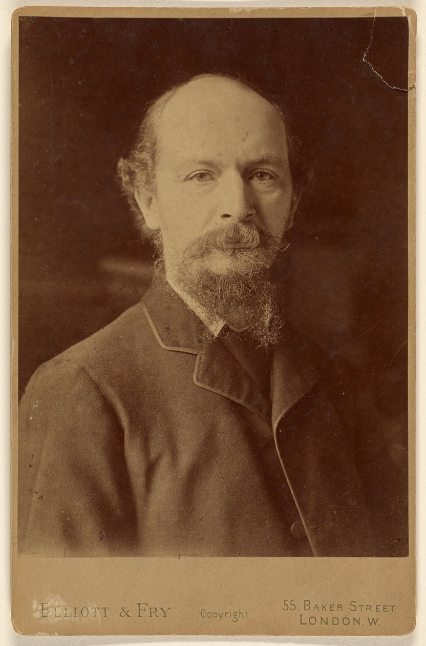 A[legernon] C[harles] Swinburne (1837 - 1909) - Elliott and Fry