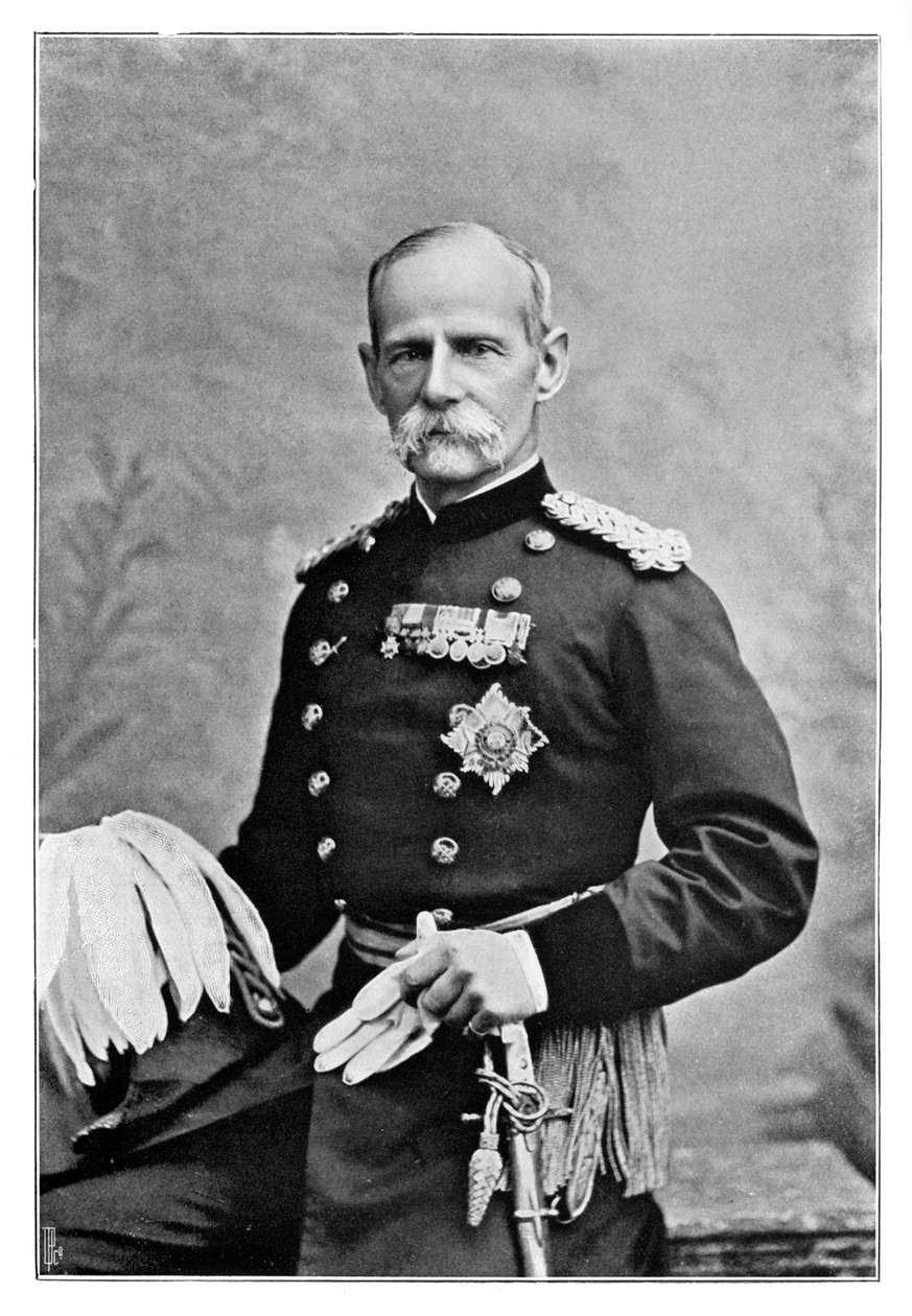 Lord Roberts, soldat britannique, 1901 - Elliott and Fry