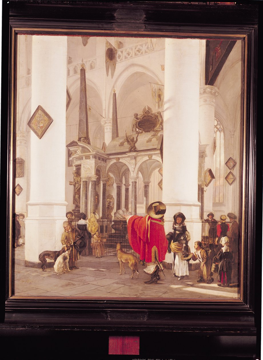 Intérieur de la Nieuwe Kerk, Delft, 1656 - Emanuel de Witte