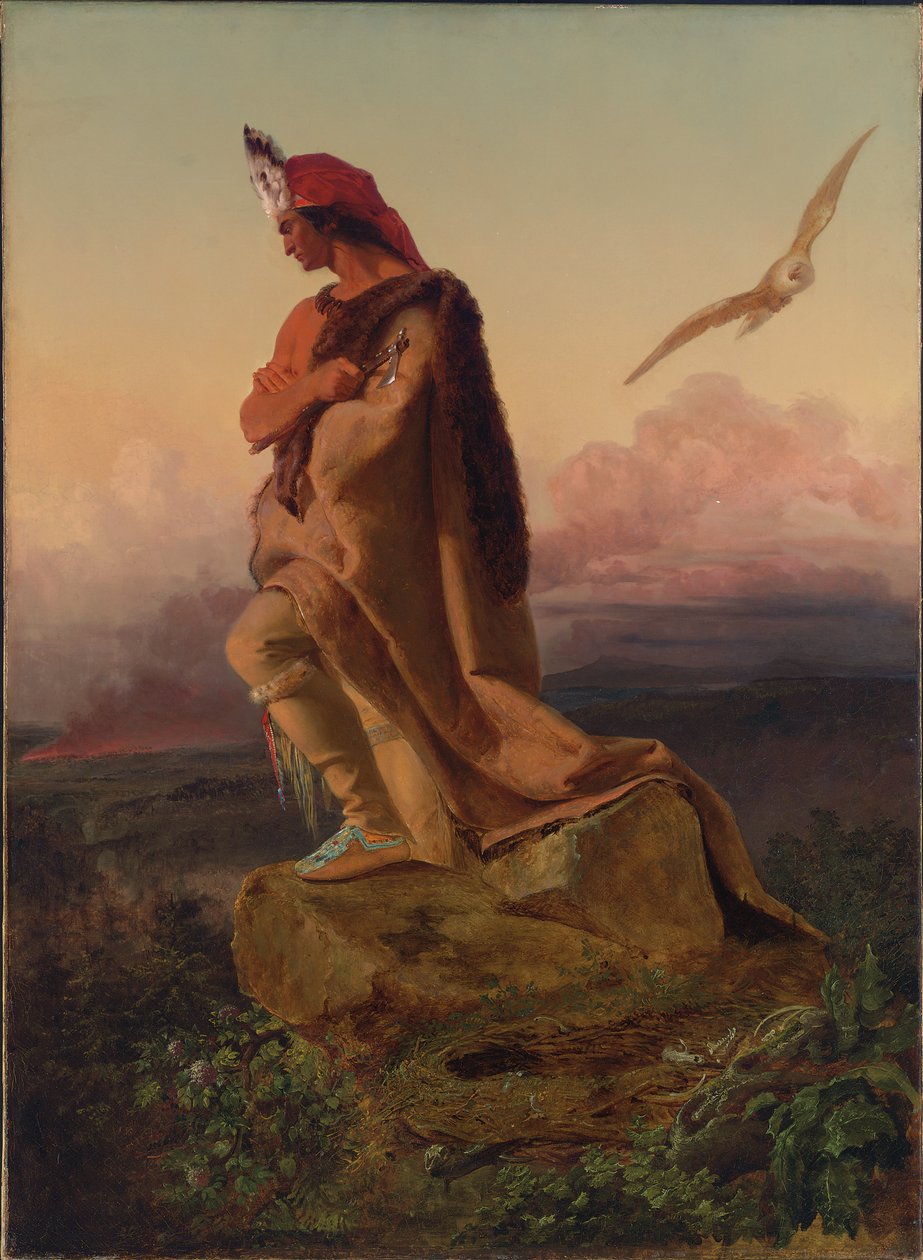 Le Dernier des Mohicans - Emanuel Gottlieb Leutze