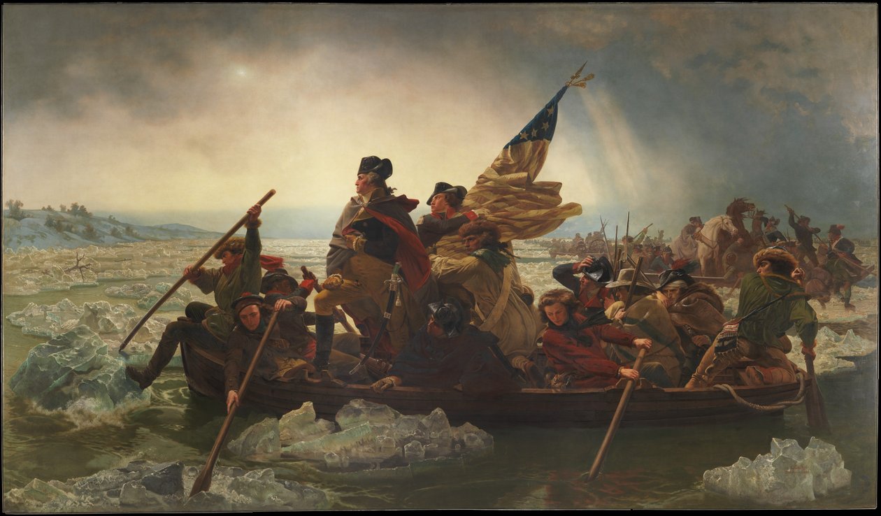 Washington traversant le Delaware - Emanuel Leutze