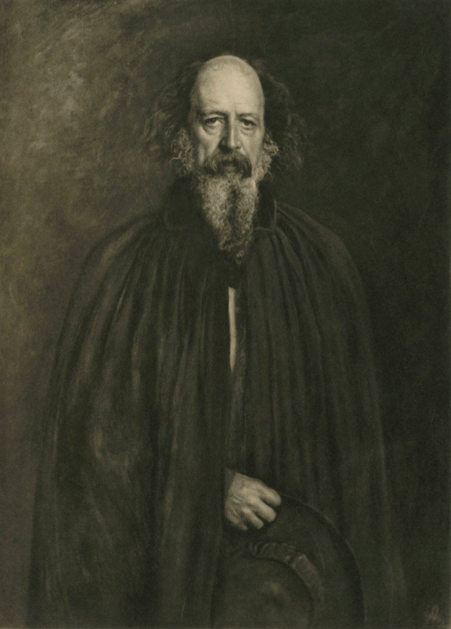 Alfred Lord Tennyson, 1881, 1908 - Emery Walker