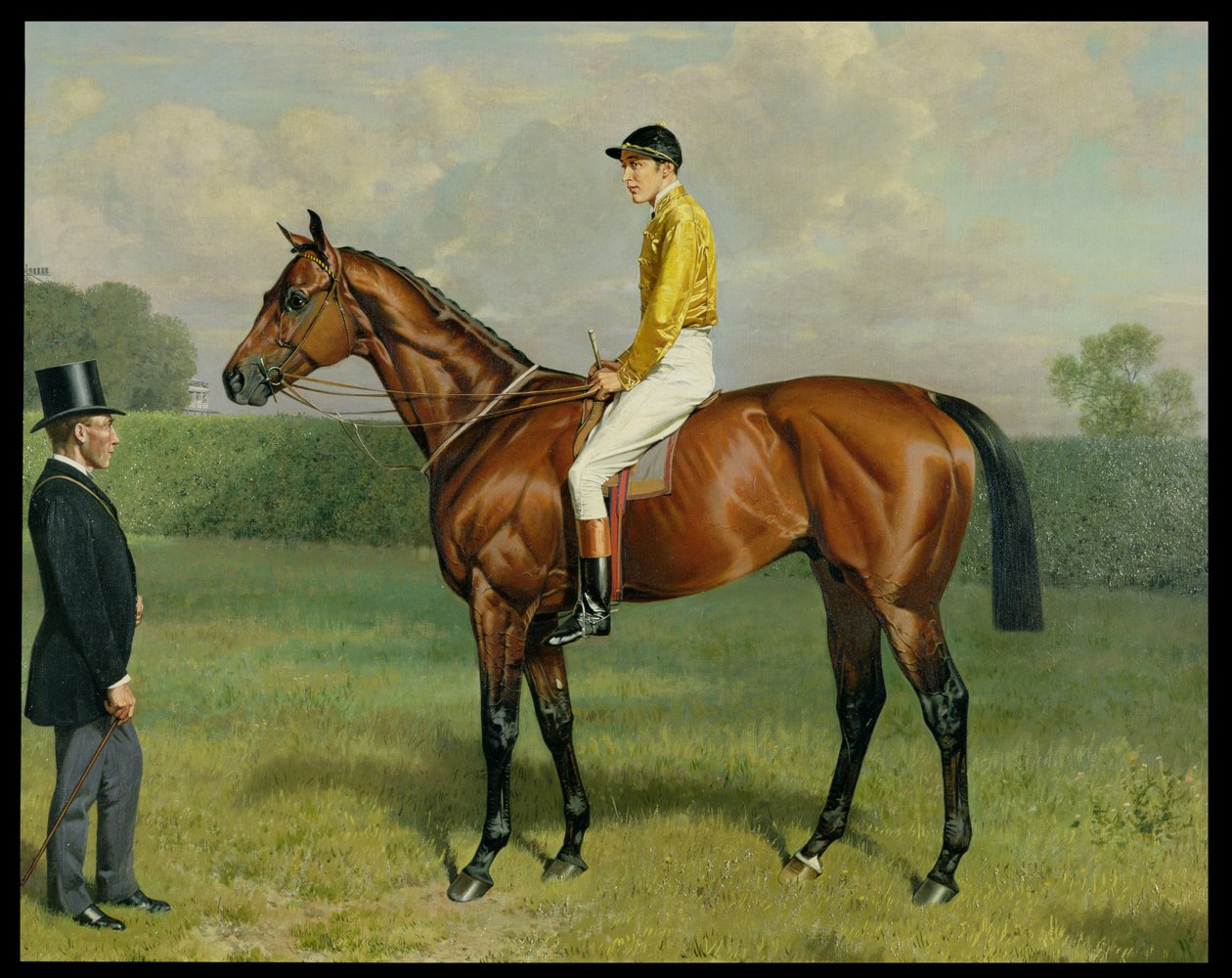 Ormonde, Vainqueur du Derby de 1886, 1886 (détail) - Emil Adam