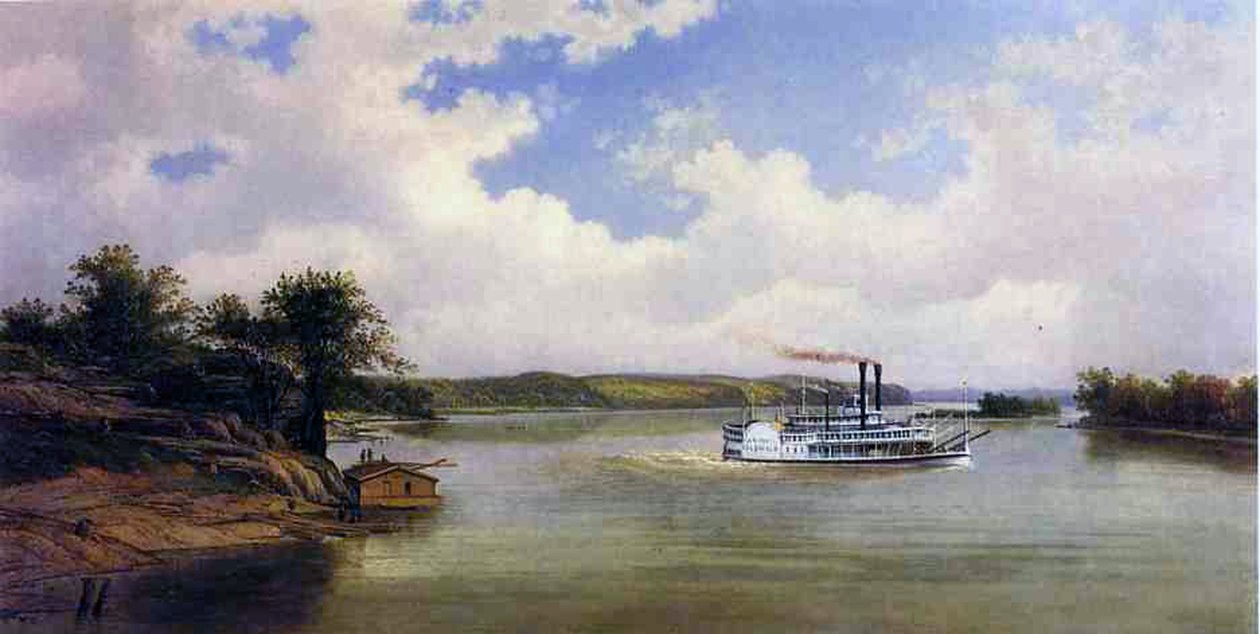 Bateau à vapeur - Emil Bott