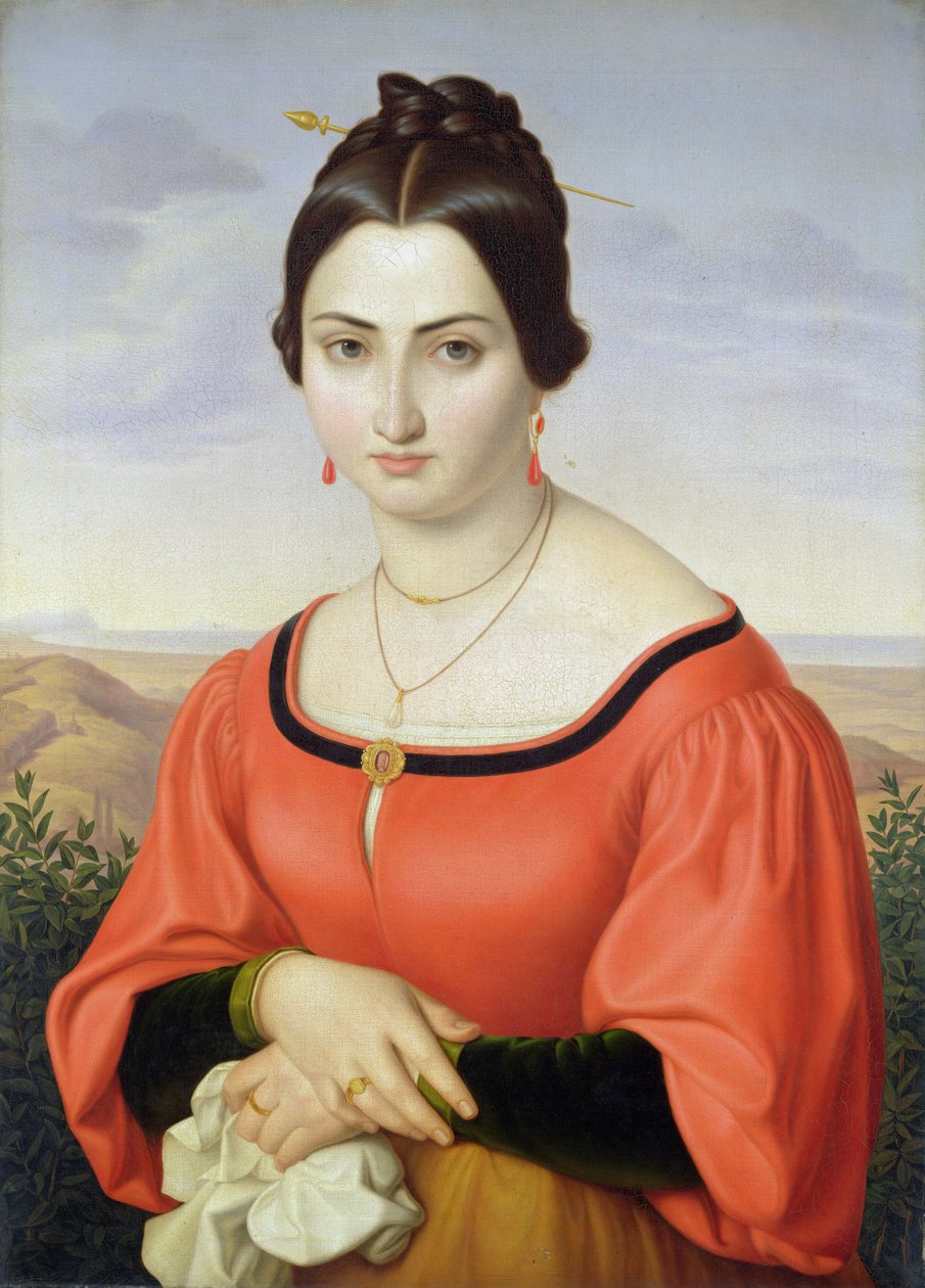 Fortunata, une jeune Romaine - Emil Muller