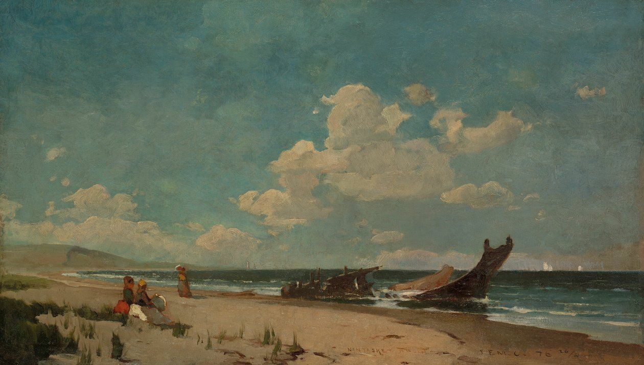 Plage de Nantasket, 1876 - Emil Carlsen
