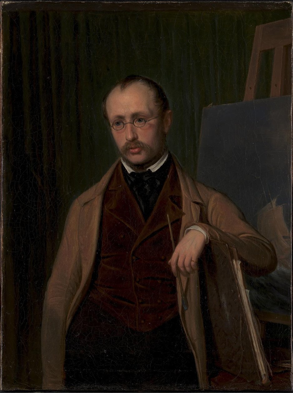 Portrait du peintre marin - Emil Ditlev Bærentzen