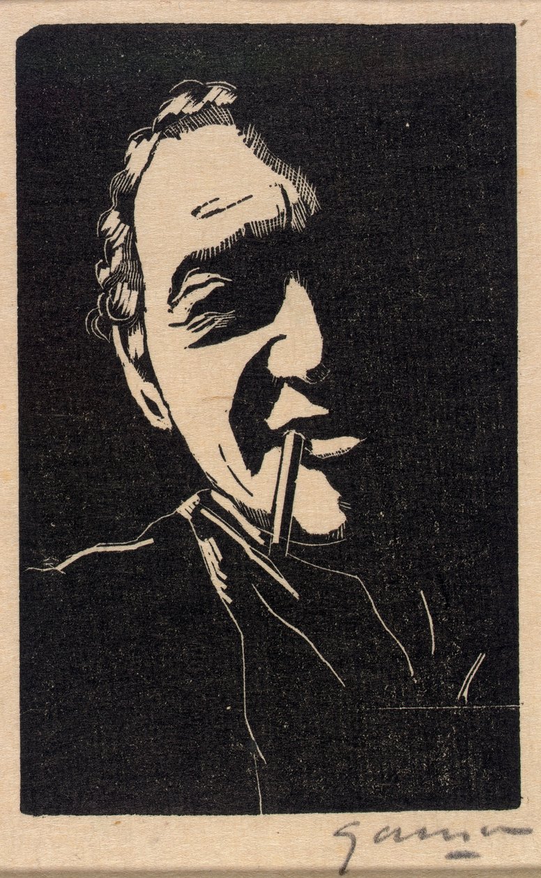Portrait de Pascin - Emil Ganso