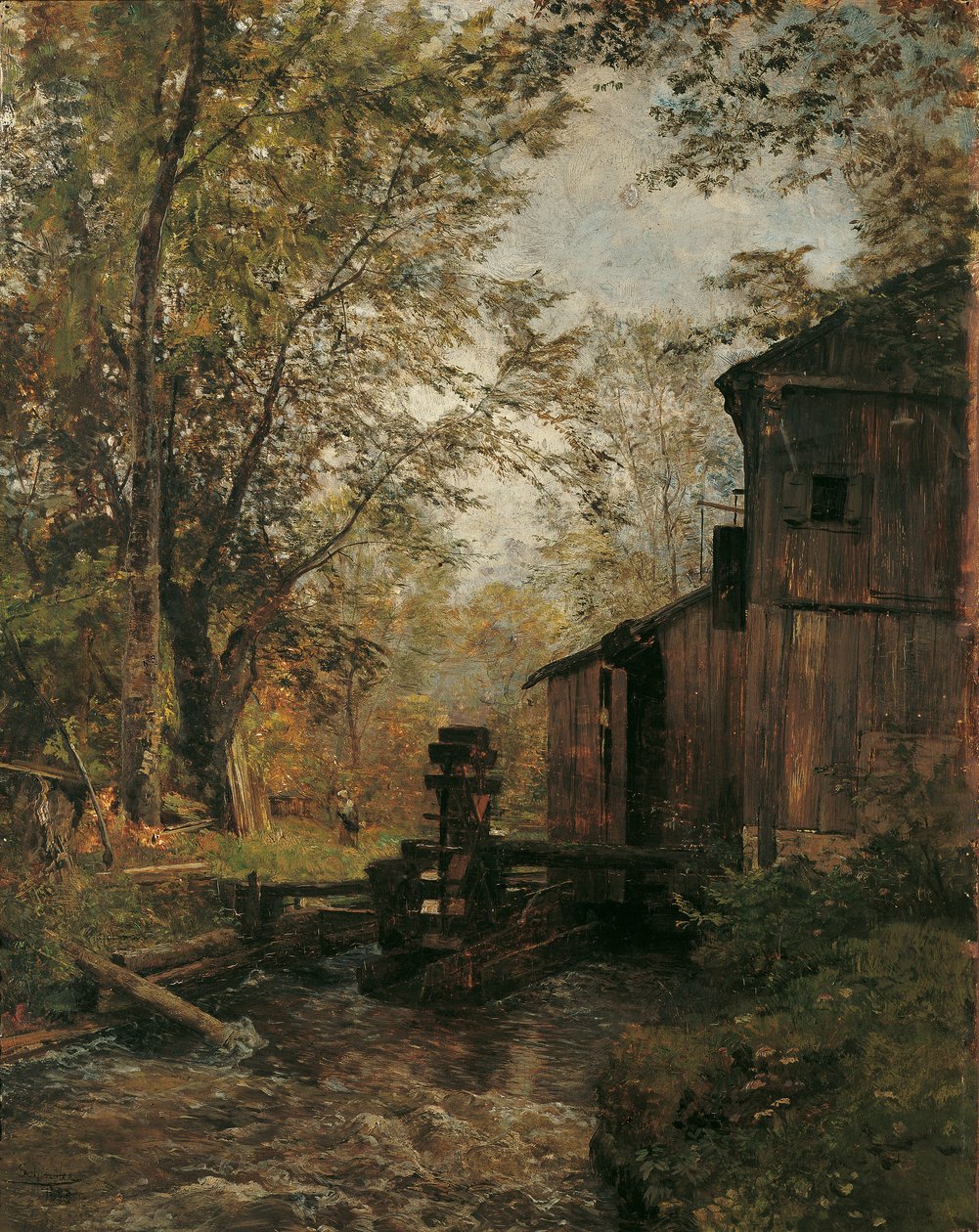 Le moulin de Gosau près d
