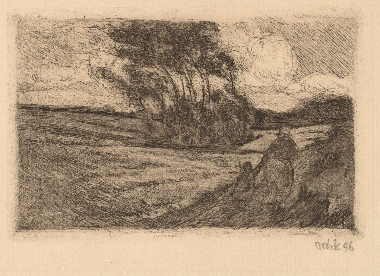 Orage (Petit) - Emil Orlik