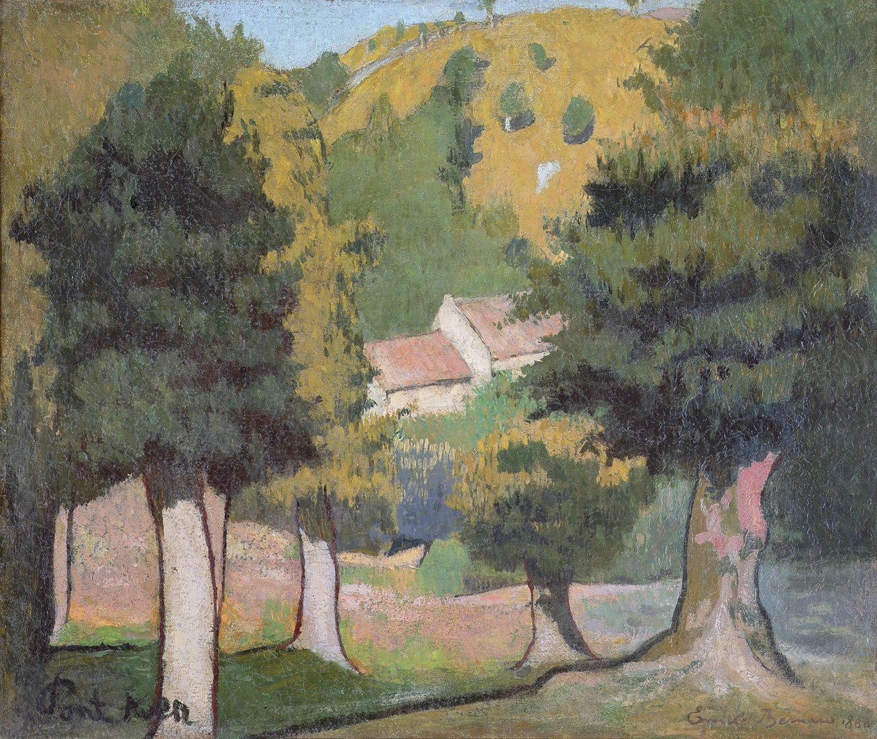 Paysage à Pont-Aven - Emile Bernard