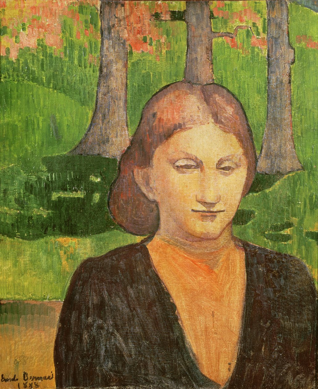 Portrait de ma sœur Madeleine, 1888 - Emile Bernard