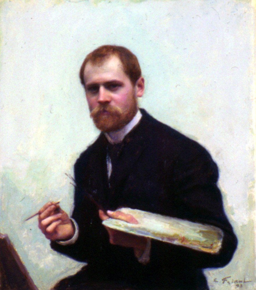 Autoportrait - Emile Friant