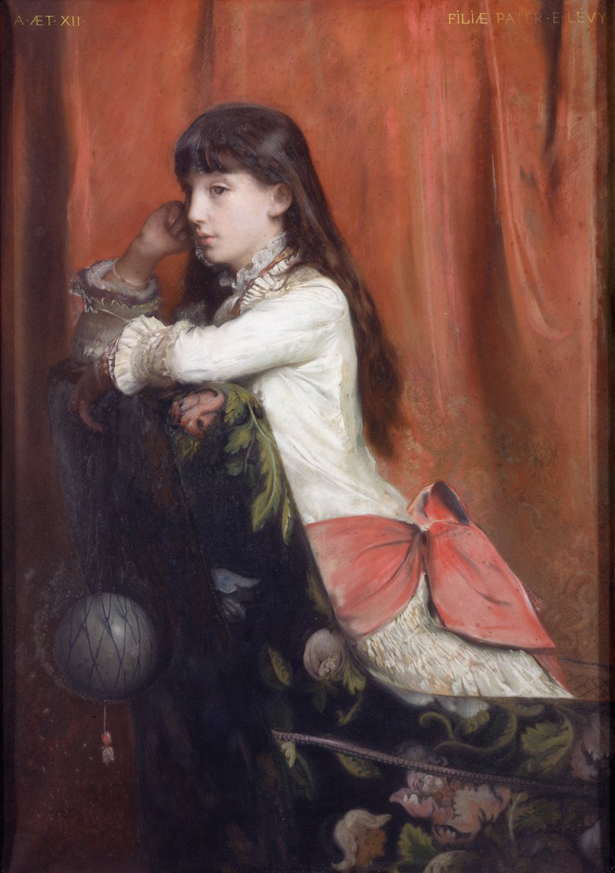 Mademoiselle Lia Levy, 1882 - Emile Levy