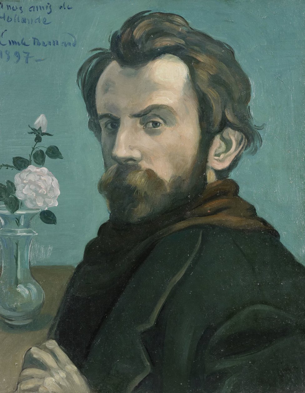 Autoportrait - Émile Bernard (signed by artist)